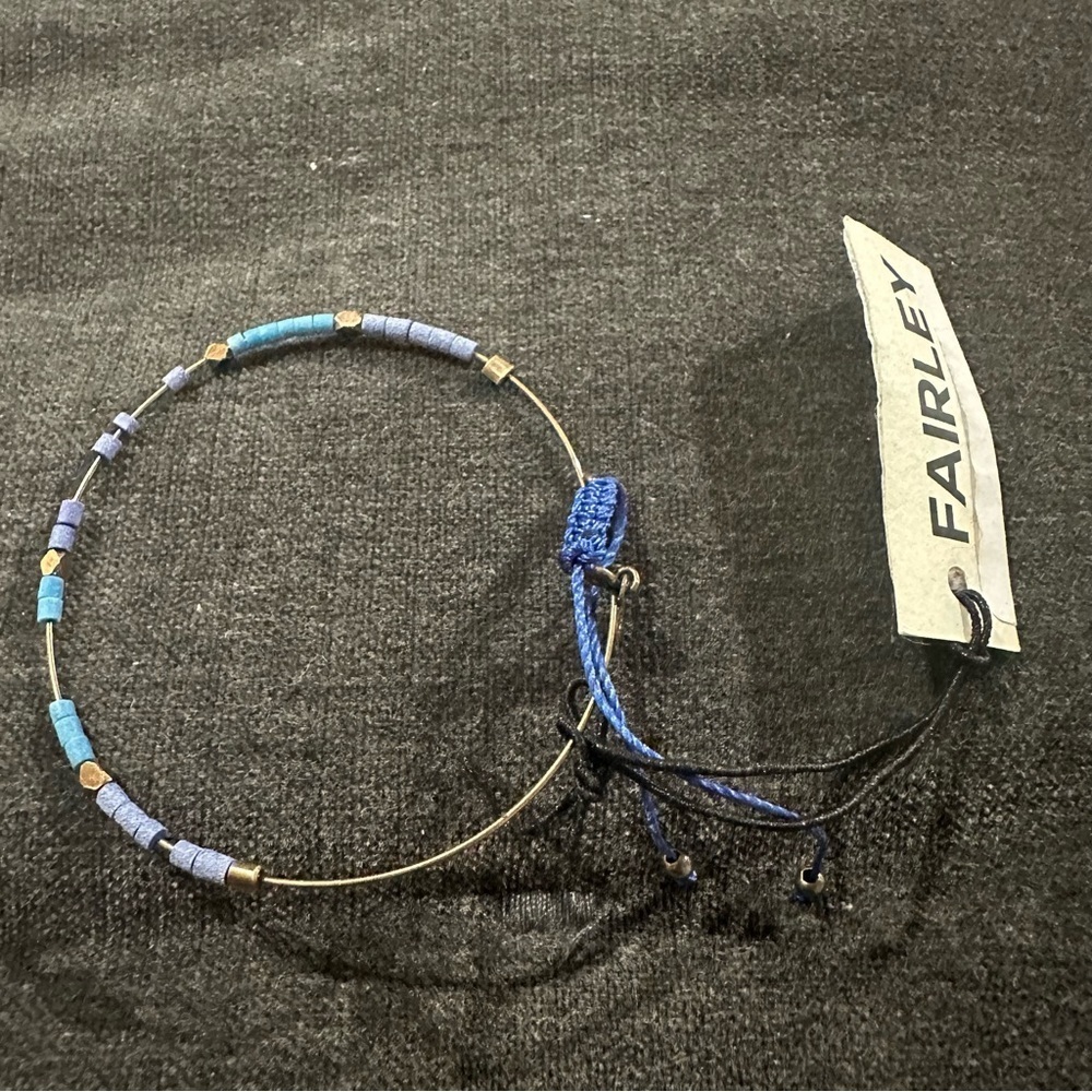 NWT Fairley Adjustable Beaded Bracelet reg $99 with pouch - Picture 8 of 8